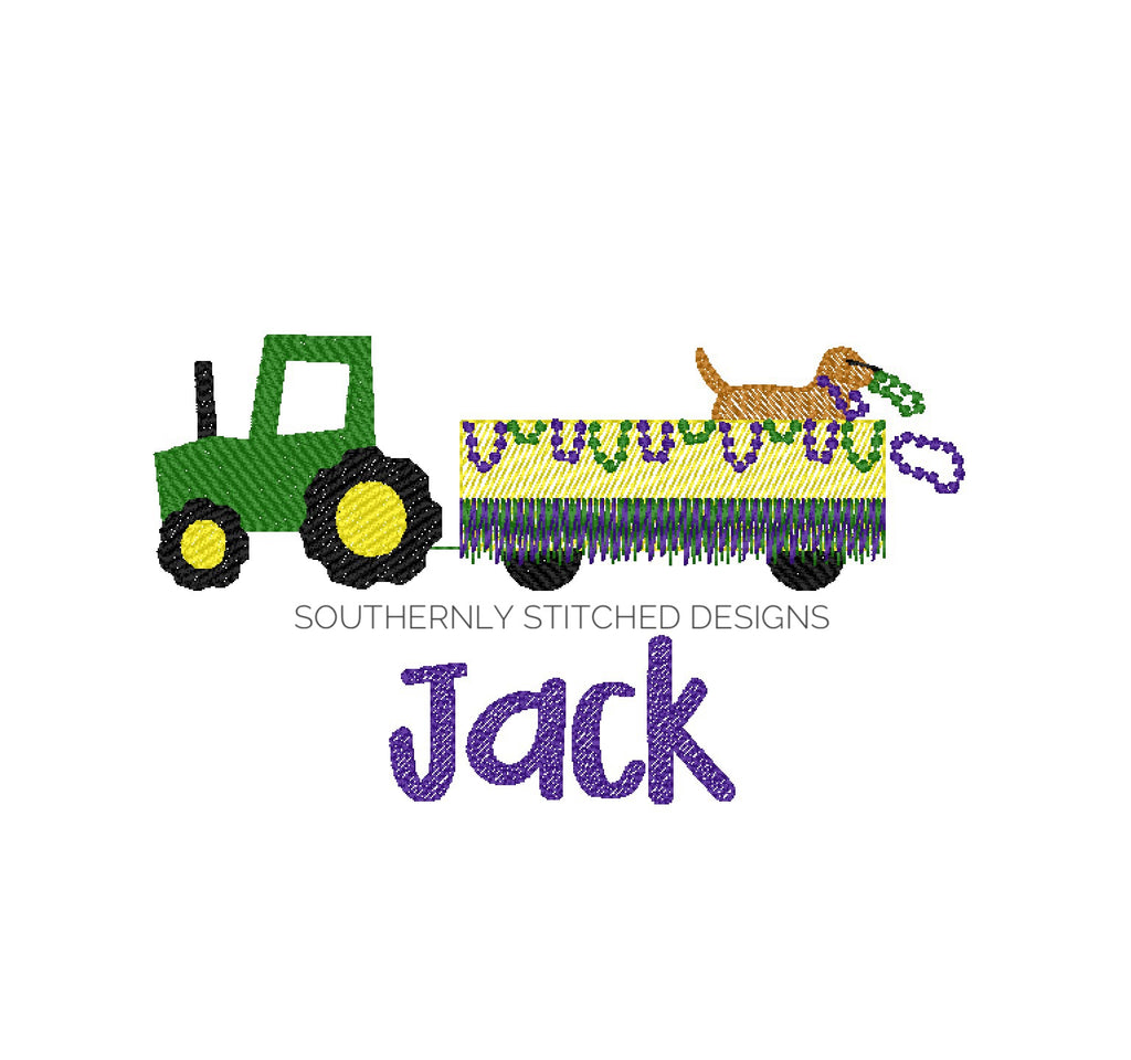 Tractor Float Southernly Stitched Designs, LLC