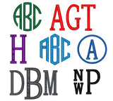 0-3 Mo Monogrammed Gown