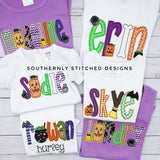Halloween Sugar Cakes *COLORED shirt only*