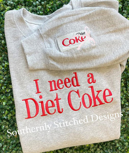 INADC Sweatshirt Diet Coke