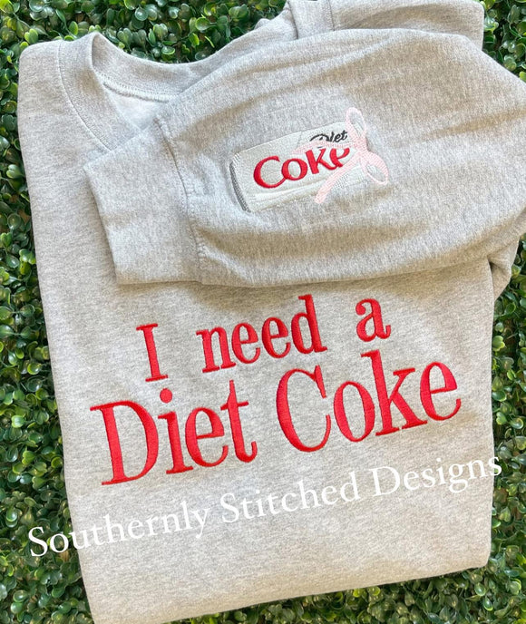 INADC Sweatshirt Diet Coke