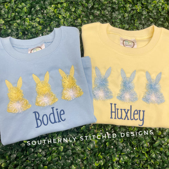 Fringe Bunny Trio - Unisex Bodysuit