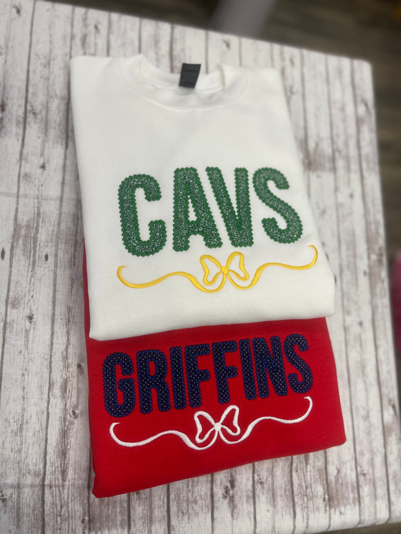 Dot Font + Bow Spirit Shirt