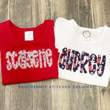 Surprise Patriotic Name Applique