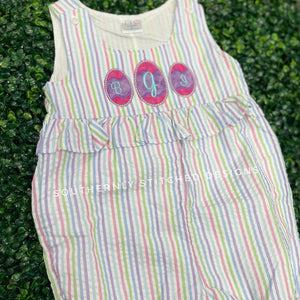 Egg Initial Multicolor Romper