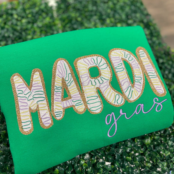 Mardi Gras KC Galore Sweatshirt