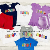 School Time Sugar Cakes *COLOREDSHIRT/ONESIE ONLY*