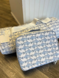 Blue Fish Lunch Box
