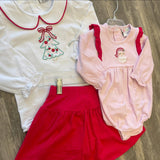 O Christmas Tree Skort Set