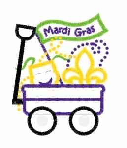 Mardi Gras Wagon