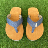 Boys Tan/Indigo Sandals