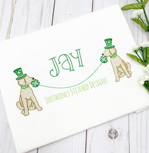 Leprechaun Dog Banner