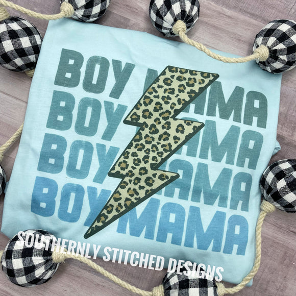 Boy Mama Bolt Sublimation Shirt