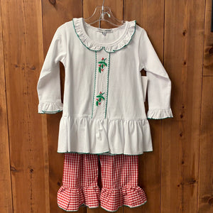 Holly 2pc Christmas Gingham