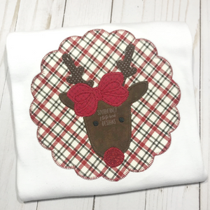 Reindeer Scallop Patch