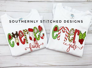 Christmas Sugar Cakes *WHITE shirt only*