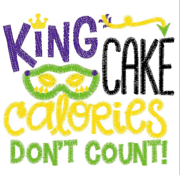 King Cake Calories