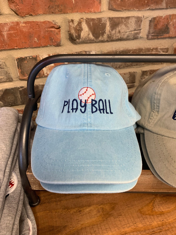 Play Ball Hat - Light Blue