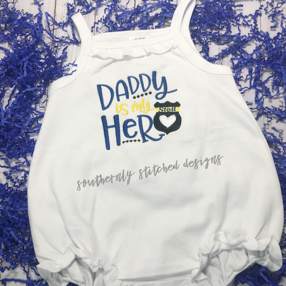 Daddy Is My Hero - Badge