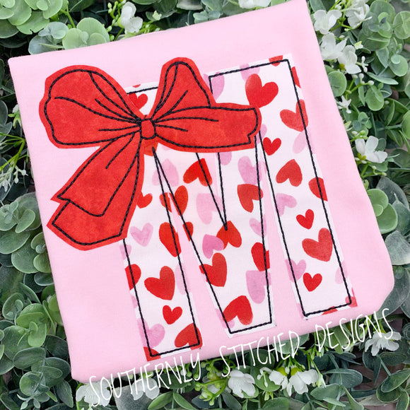 Bow Love Initial