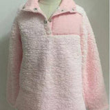 Pink Kids Sherpa Jacket