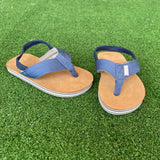 Boys Tan/Indigo Sandals