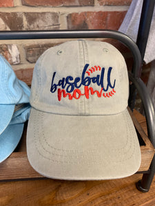Baseball Mom Hat - Tan